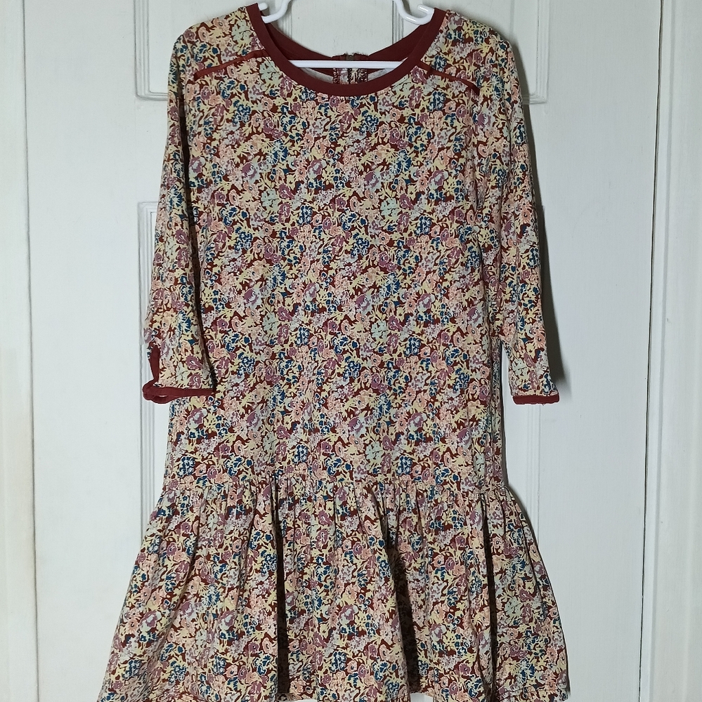 Boutique Matilda Jane Floral Long Sleeve Dress